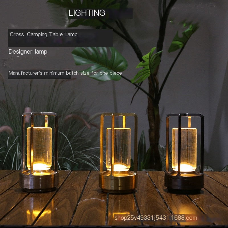 LED Touch Decorative Table Lamp with USB (Bedroom & Dining)