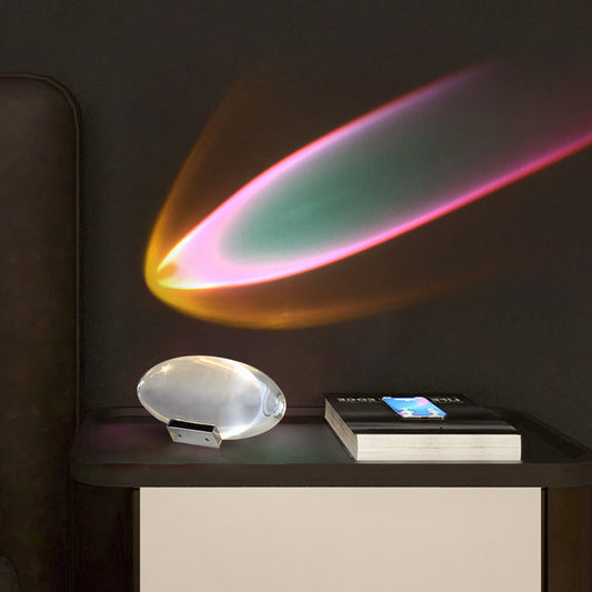 Italian Designer LED Crystal Table Lamp for Bedroom Decor