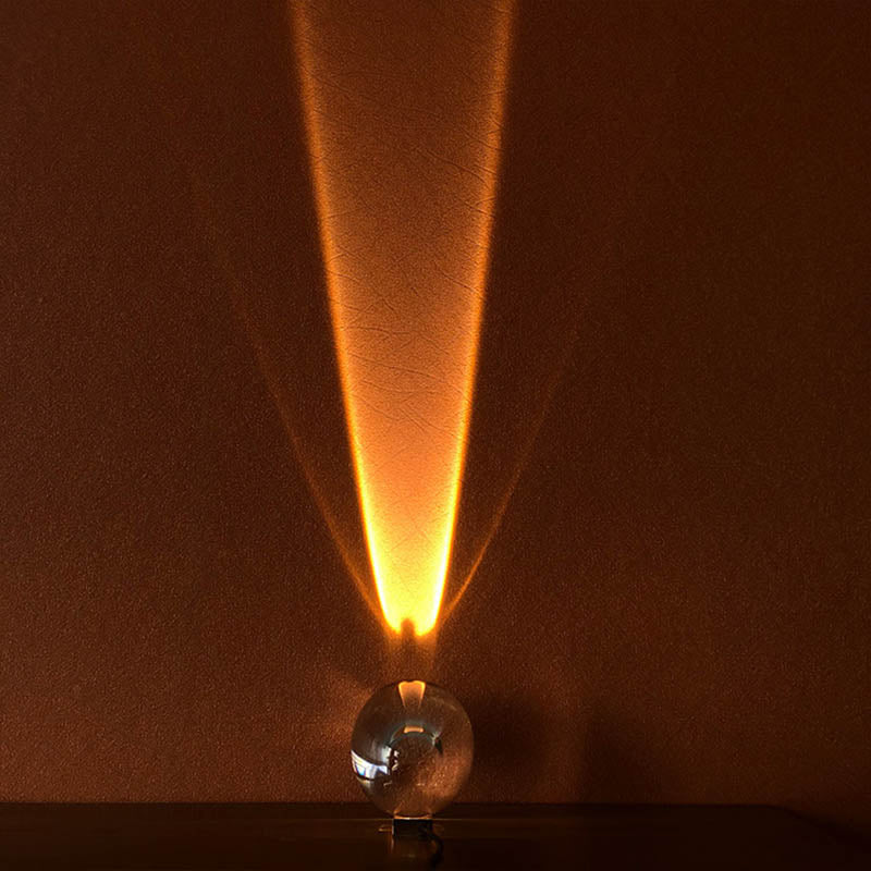 Italian Designer LED Crystal Table Lamp for Bedroom Decor